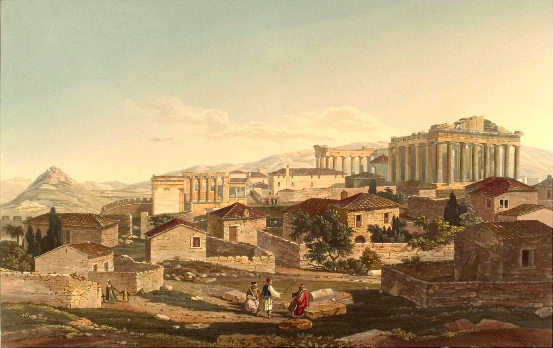 φωτογραφία αρχαιας Αθήνας
