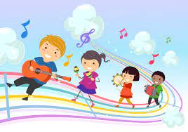 εικόνα με παιδιά που παίζουν μουσική